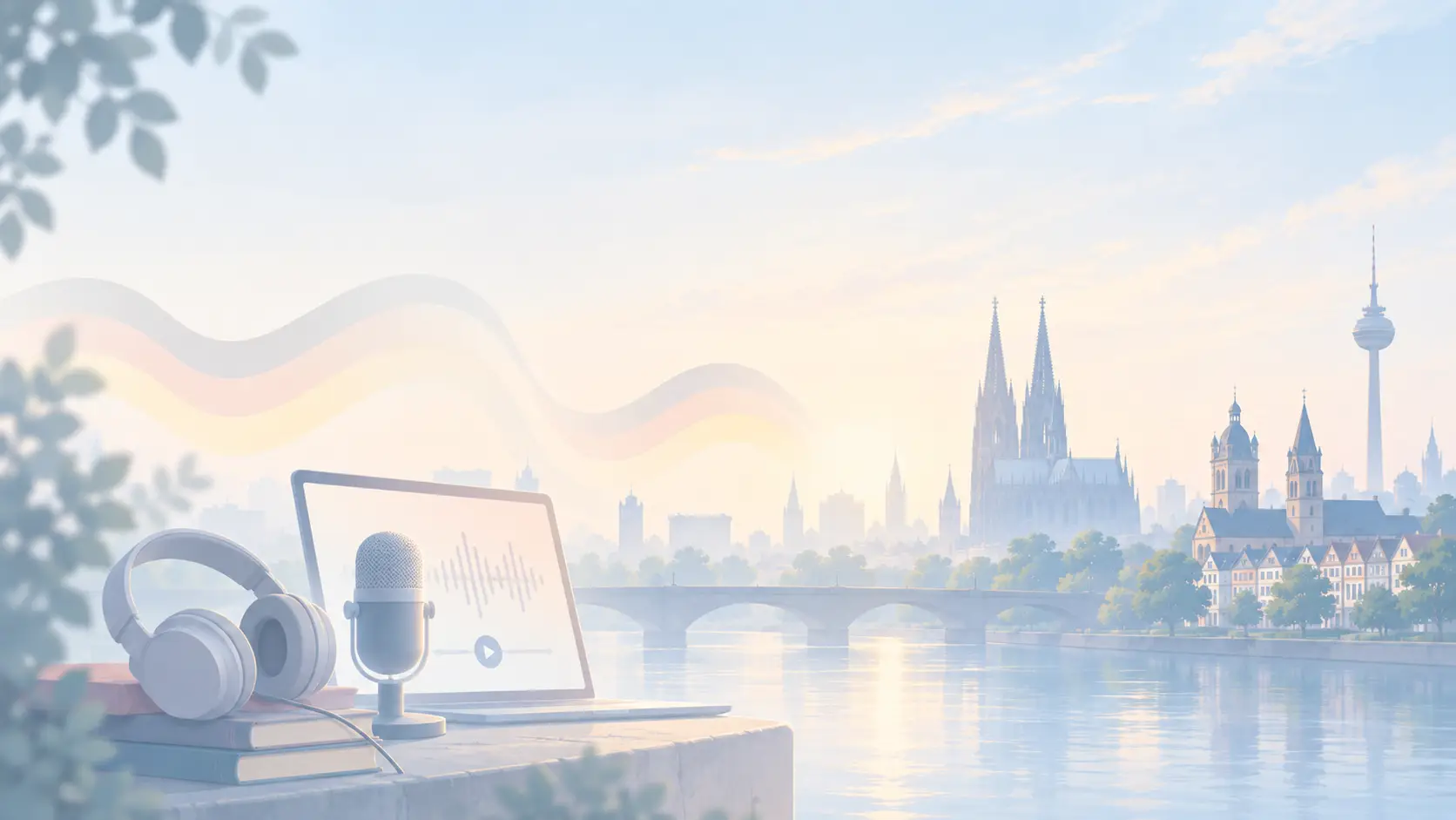 Pódcast de Dive the German para aprender alemán